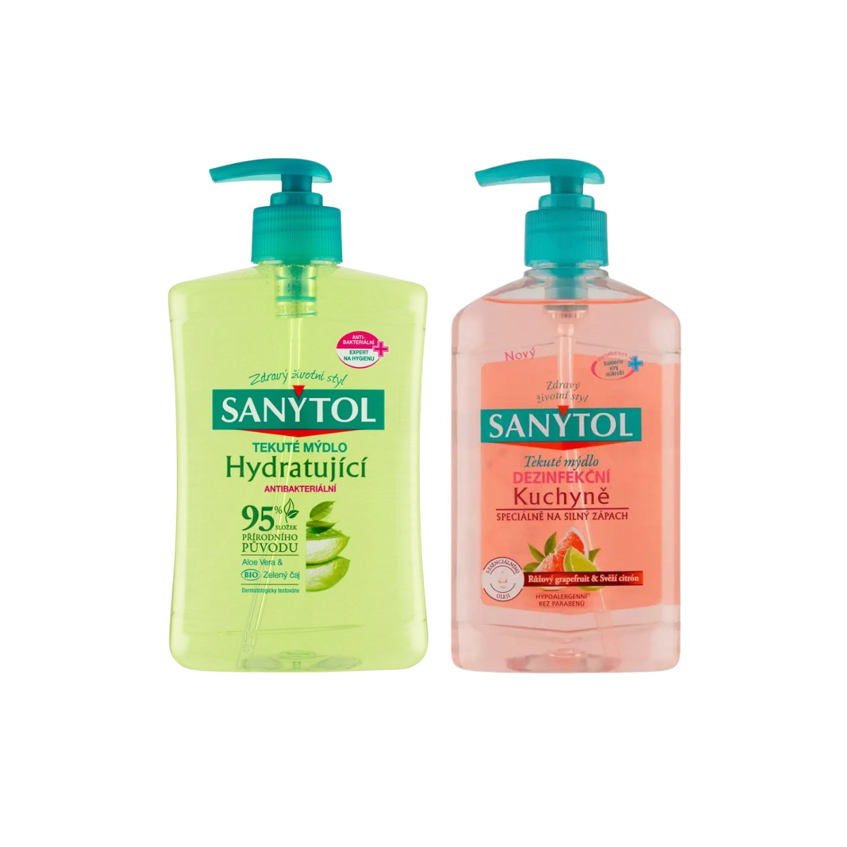 Sanytol tekuté mýdlo 250 ml, citrus/aloe vera