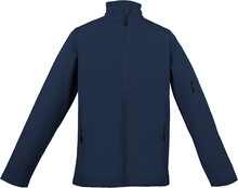 3vrstv� softshellov� bunda LE800, tmav� modr�