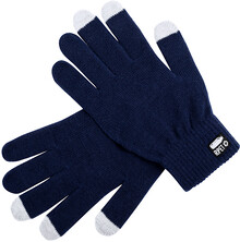 RPET dotykov rukavice Retap, tmav modr