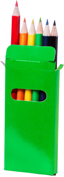 Sada 6 pastelek Lionni, zelen