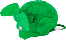 V�tr�k se sprejem na vodu Rapos, zelen�