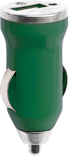 USB nab�je�ka do auta Hikal, zelen�