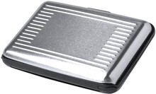 Obal na kreditn karty Cardox, stbrn