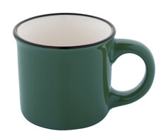 Mini vintage hrnek Woodstock Mini, zelen