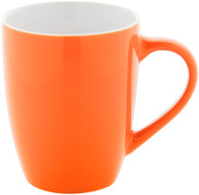 Hrnek Gaia, oran�ov�, b�l�