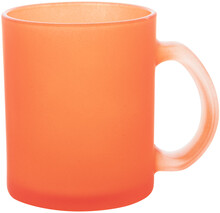 Sklen�n� hrnek - 300 ml Forsa, oran�ov�