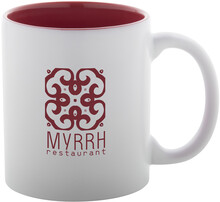 Hrnek Revery, �erven�, b�l�