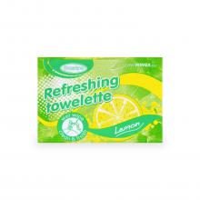 Vlh�en� ubrousky, osv�uj�c�, citronov�, 250 ks