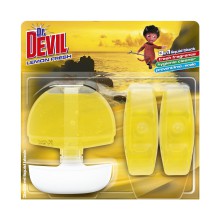 Dr. DEVIL WC blok 3in1 LEMON FRESH LUT