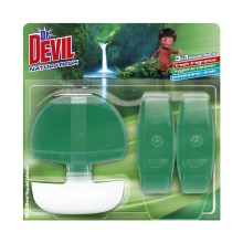 Dr. DEVIL WC blok 3in1 NATUR FRESH ZELEN