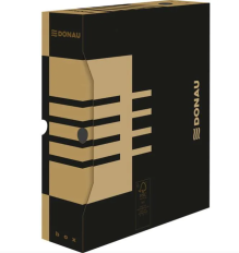 Krabice archiva�n� DONAU  A4, 8 x 34 x 29,7 cm, hn�d�