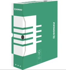 Krabice archiva�n� DONAU  A4, 8 x 34 x 29,7 cm, zelen�