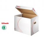 Krabice archiva�n� Esselte Standard, 39,8 x 30,2 x 28 cm, b�l�-�erven�