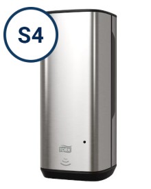 Zsobnk na tekut mdlo adezinfekci Tork 460009, s Intuition senzorem, stbrn, systm S4