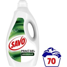 Prac� gel SAVO Universal bez chl�ru Color&White, na b�l� a barevn� pr�dlo, 3,5 l