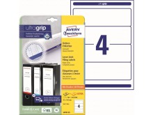 ttek na poadae AVERY Zweckform pro tisk, samolepc, 61 x 192 mm, bl