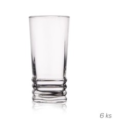 Sklenice Elegan Long Dring, 6x 335 ml