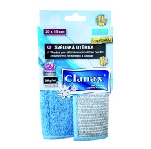 DRTNKA NANCY s mikrovlknem, 15x20 cm, mikrovlkno, kov