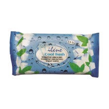 Vlh�en� ubrousky Mil�ne Cool Fresh, 15 ks