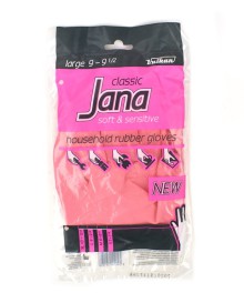 Rukavice Jana, gumov�, latexov�, velikost L (�. 9), 1 p�r