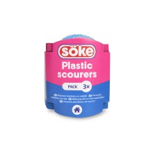 Dr�t�nka plastov� Soke, mix barev, 3 ks