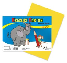 Kresl�c� karton A4/180g/50l �lut�