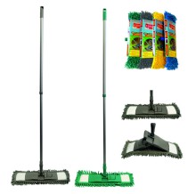 Mop ploch�, �inylkov�, s teleskopickou ty�� 80 - 120 cm, 42 x 12 cm