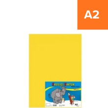 Kreslic� karton A2, �lut�, 180g/m2, 10 list�