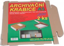 Krabice archivan BOBO A5, 17 x 24,5 x 15 cm, hnd